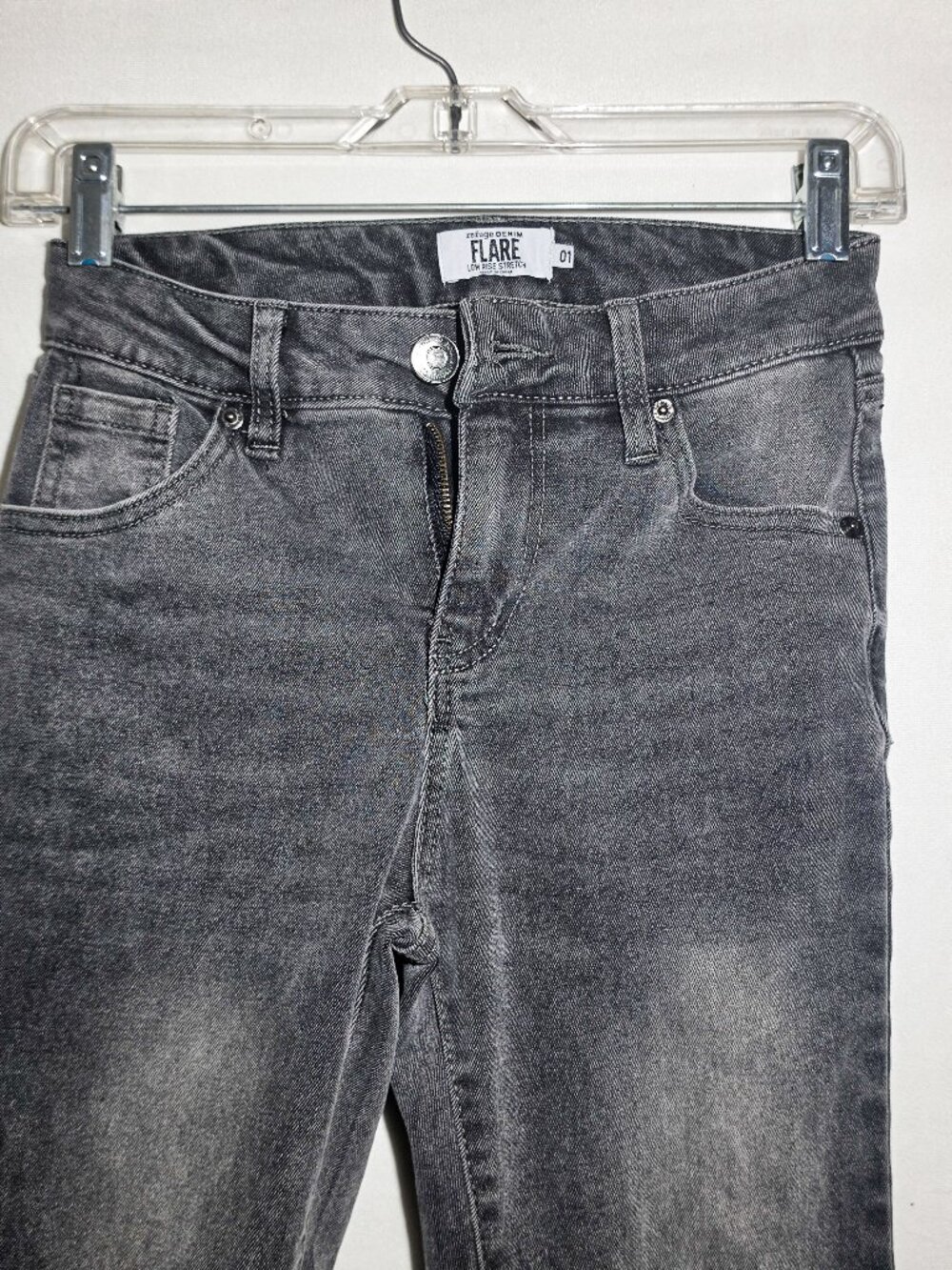Refuge Denim Girls size 1 Black Jeans